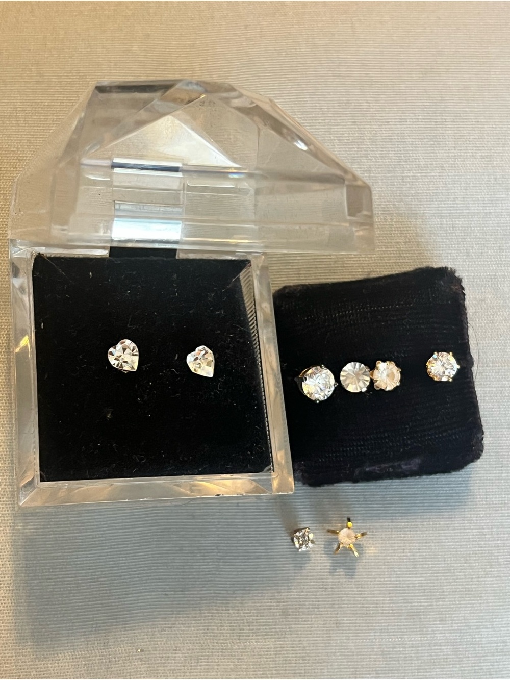 Vintage 80s-90s Variety Stud Earrings Bundle